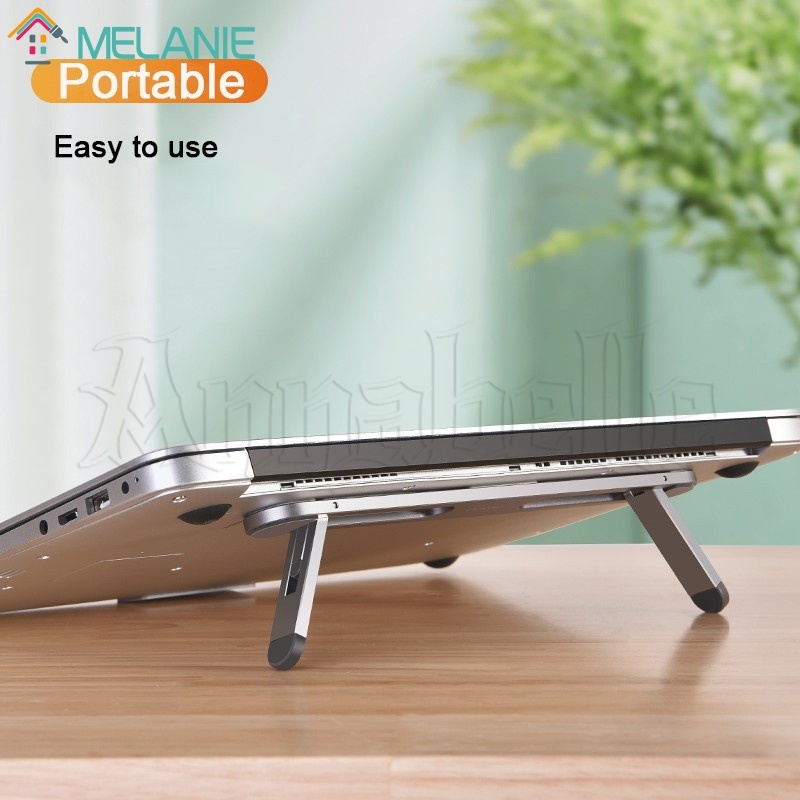 Giá Đỡ Laptop / Notebook Màu Đen Có Thể Điều Chỉnh Chiều Cao Tiện Dụng