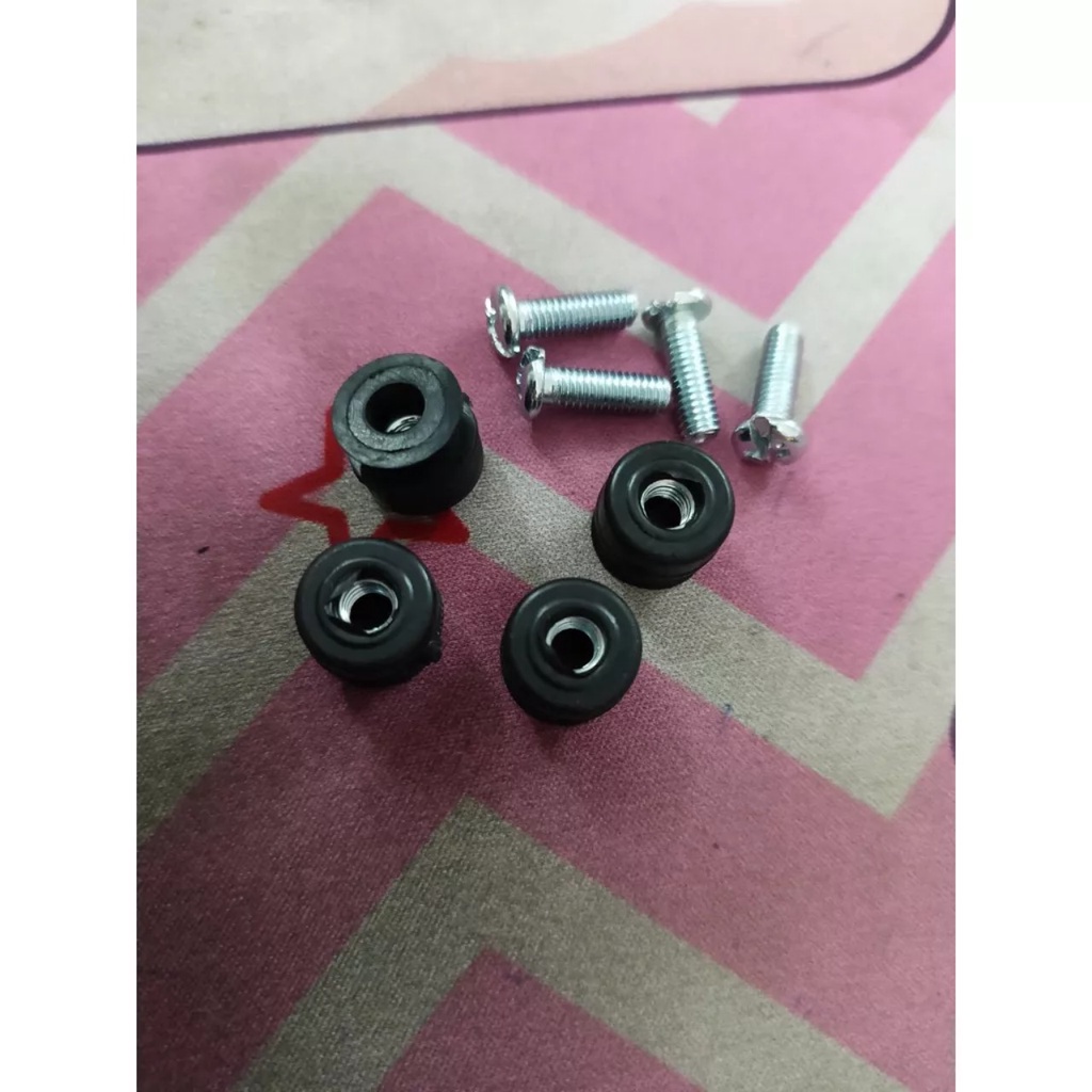 Kính mão chắn gió SH ý 2009 2010 2011 Tem honda đỏ + kèm ốc đầy đủ