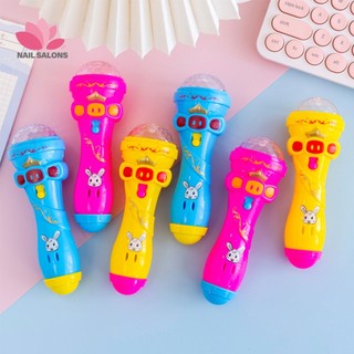 Micro Đồ Chơi Có Đèn LED Chiếu 3D Phát Sáng Giải Trí Cho Bé