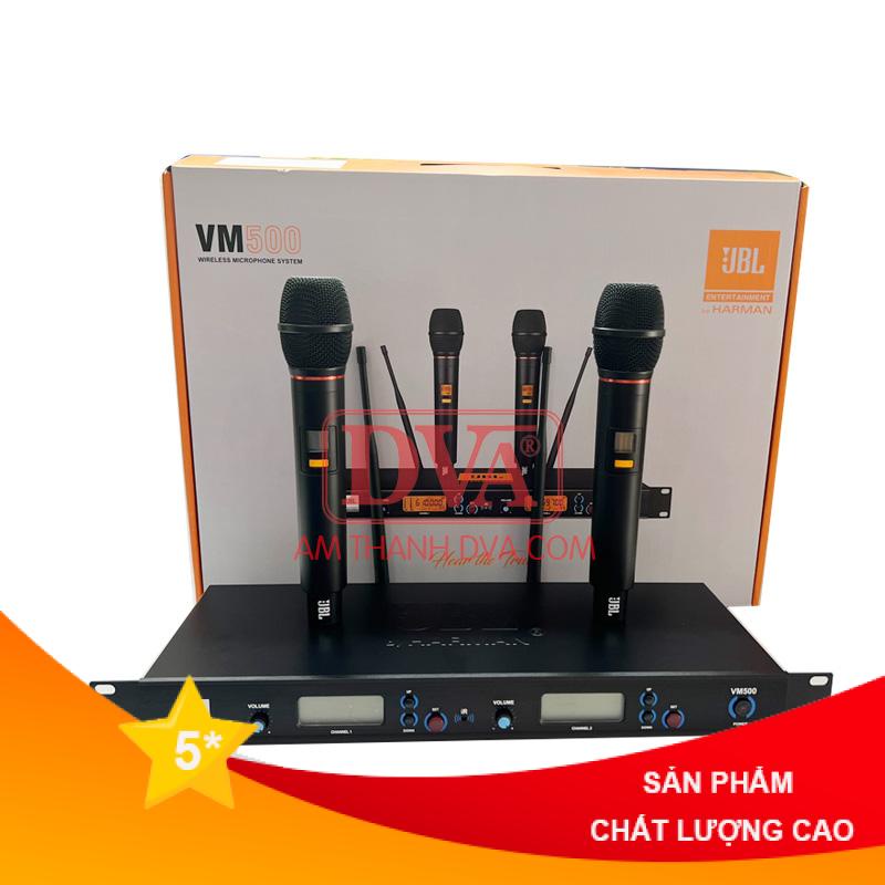 Bộ micro karaoke không dây JBL VM500
