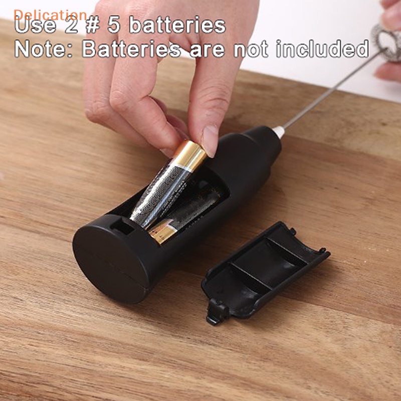 Máy đánh sữa ELEBUY bằng điện cầm tay mini tạo bọt cho cà phê/ trứng/ kem
