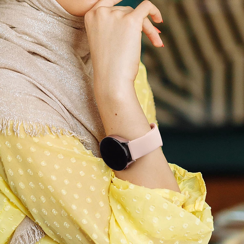 HUAWEI Dây Đeo Silicon 22mm 20mm Cho Đồng Hồ Thông Minh Samsung Galaxy watch 6 5 4 3 46mm 42mm Active 2 correa Gear S3 GT 2e