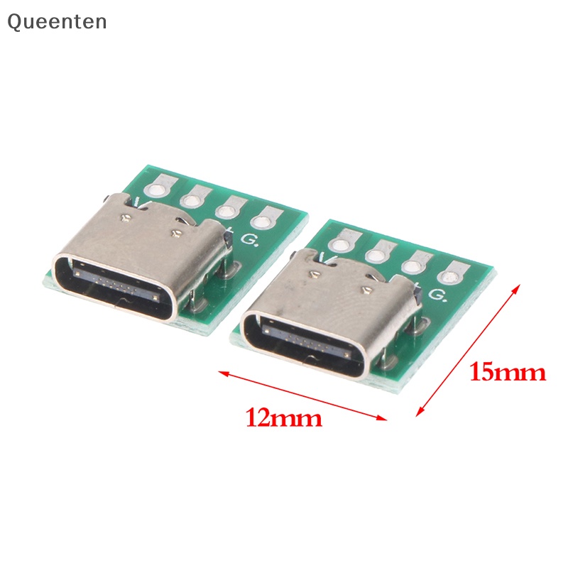 Bộ 5 Bảng Mạch Kết Nối Type-C USB3.1 16 Pin Female Sang 2.54mm Type C 16P