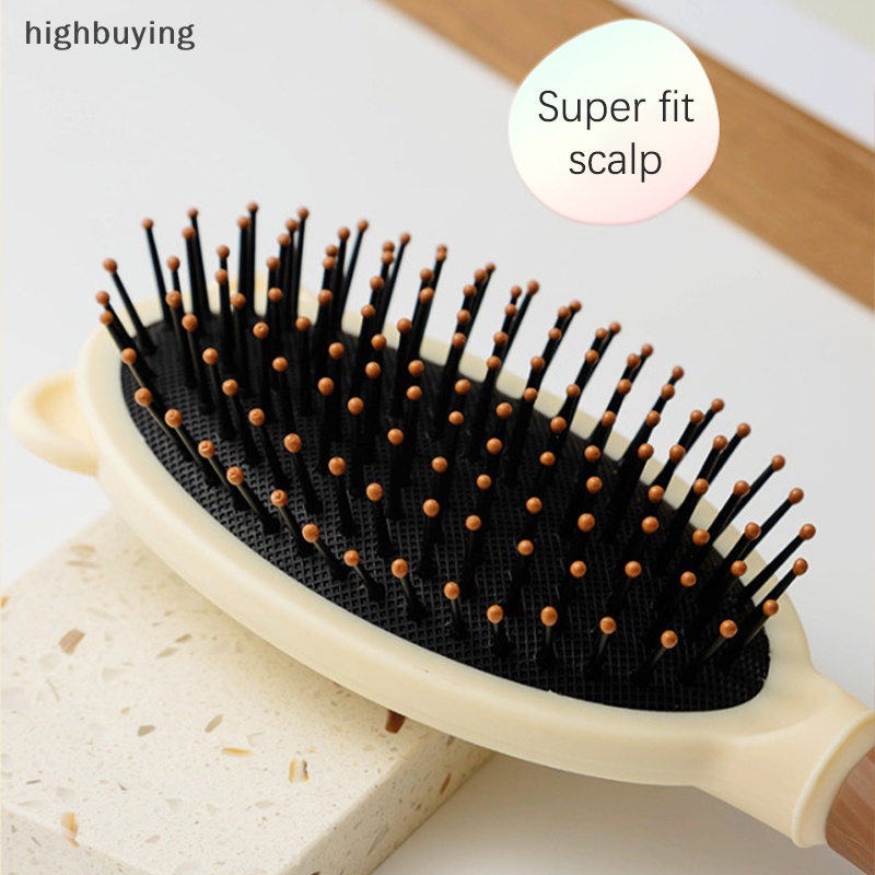 Gương trang điểm chất lượng cao bộ bàn chải tóc tangle-free head massage knotless bia dễ thương four-piece cầm tay gương lược bộ trang chủ cung cấp mới