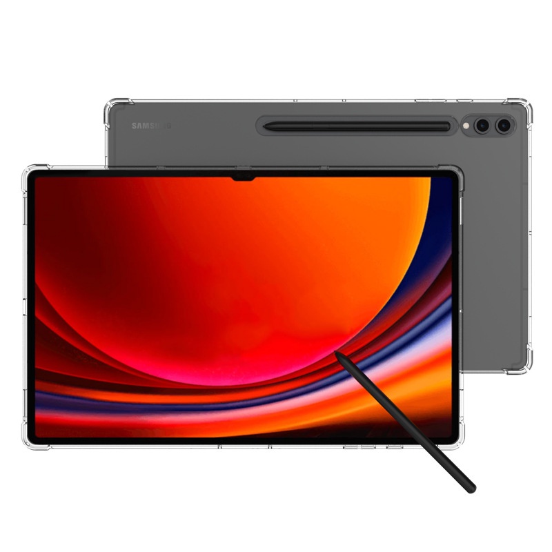 Ốp Máy Tính Bảng TPU Silicon Trong Suốt Có Túi Khí Chống Rơi Cho Samsung Galaxy Tab S9 Ultra 14.6 Samsung S7 S8 S9 Plus S9 Ultra