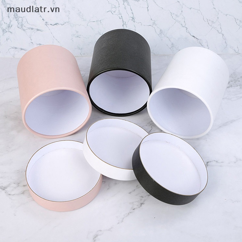 Hộp Đựng Hoa Hồng Mini Hình Tròn Dùng Trang Trí Tiệc Cưới