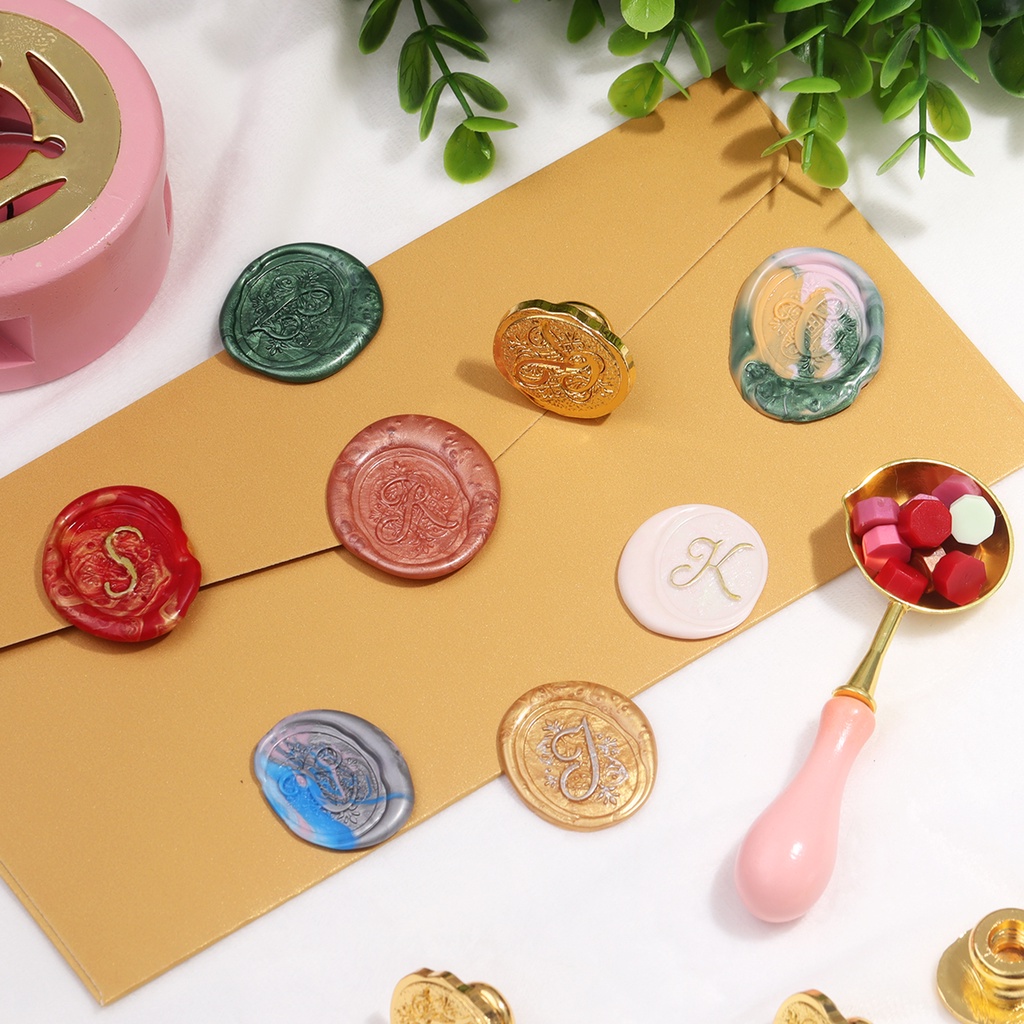 Con Dấu Đóng Sáp 26 Chữ Cái Bằng Kim Loại