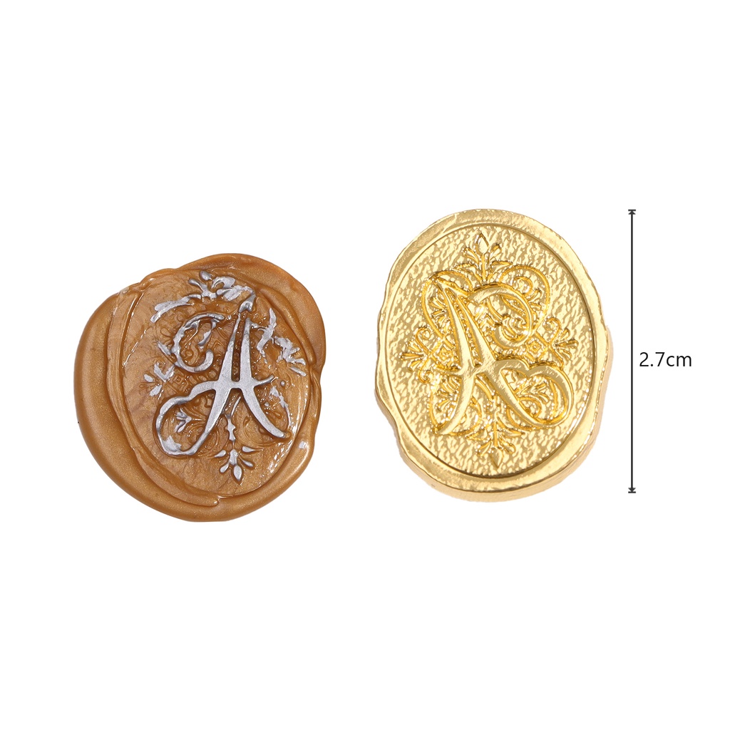 Con Dấu Đóng Sáp 26 Chữ Cái Bằng Kim Loại