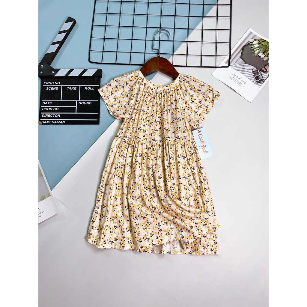 Đầm hoa nhí bé gái Cat & Jack mùa hè hoa nhí trẻ con S77.SP011833