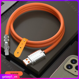 120w 6a gaming cáp sạc siêu nhanh xoay 180° cáp usb / cáp sạc nhanh type c & micro usb / cho iphone &