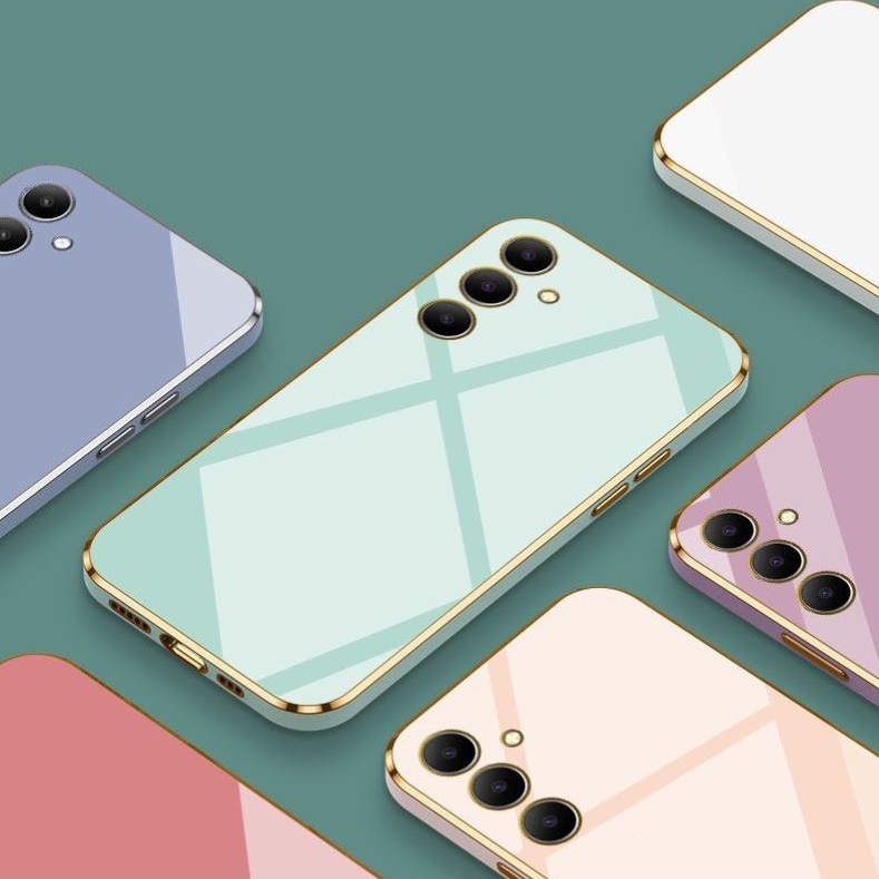 Bao Da Điện Thoại Kiểu Khối Rubik Cho samsung galaxy a05 a05s a25 m54 s23 fe Ốp
