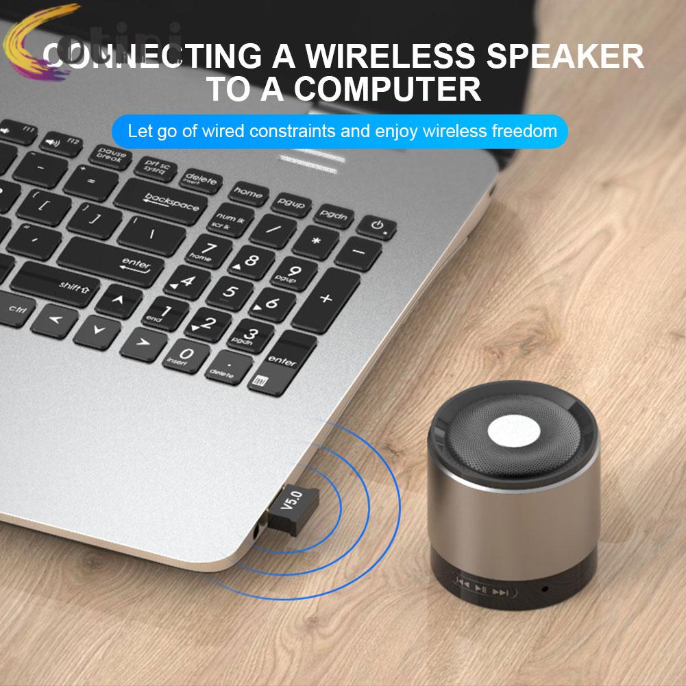 Usb Nhận Tín Hiệu Bluetooth 5.0 2.4G Cho PC Laptop