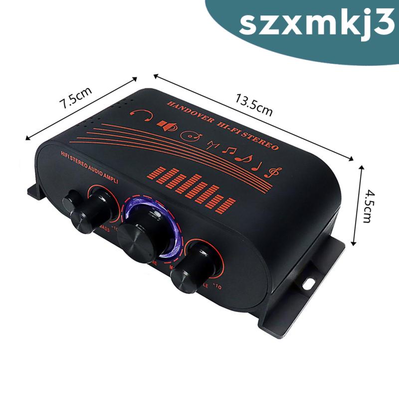 Bộ Khuếch Đại Âm Thanh HiFi 12V Cho Xe Hơi