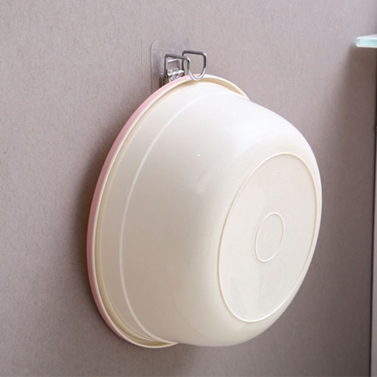 Móc Inox Dán Tường Treo Thau Chậu Khăn Quần Áo/ Giá Gắn Tường Treo Đồ Nhà Bếp Nhà Tắm SUNNY DAY