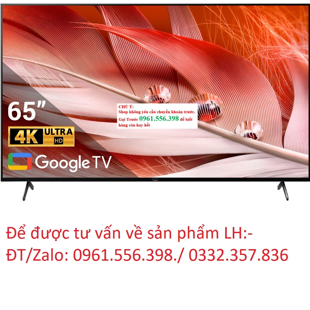 [NEW] Smart Tivi Sony 65 Inch 4K XR-65X90J &lt; Chính hãng BH:24 tháng tại nhà toàn quốc &gt;