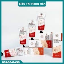 Kem dưỡng da tay chân; kem ốc sên hàn quốc dưỡng trắng; làm mềm tay medibeau snail hand cream 100ml .