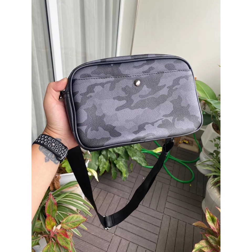 TÚI ĐEO CHÉO camo hình hộp chữ nhật TX 0505