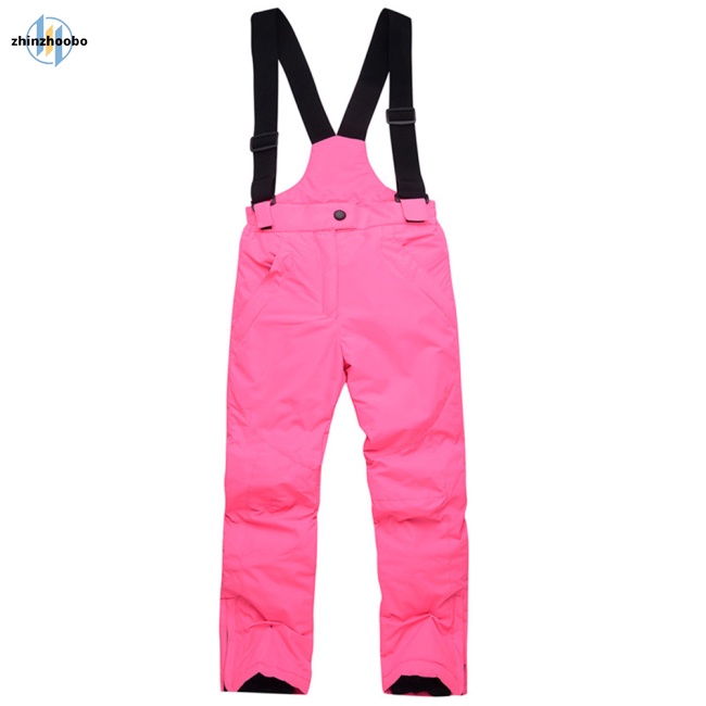 Zhin dày chống gió ấm áp tuyết trẻ em quần trượt tuyết mùa đông và quần trượt tuyết cho bé trai và bé gái