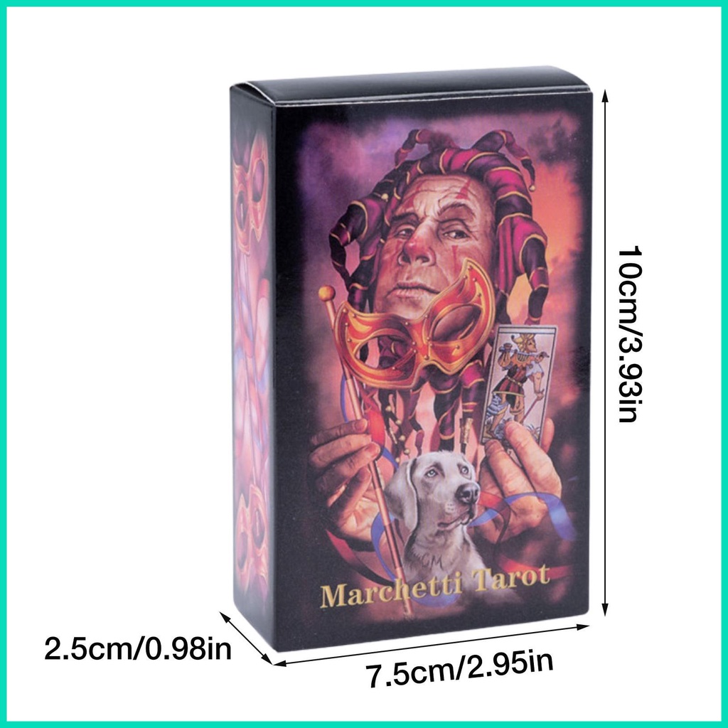Marchetti tarot cards bộ bài tarot với sách hướng dẫn đặt tài lộc cho người mới bắt đầu và chuyên gia kể bài trò chơi hjuvn