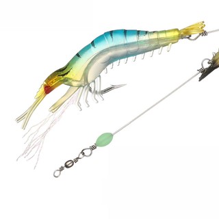 Mồi tôm giả SKYBAITS silicone 75mm để câu cá 5.5g
