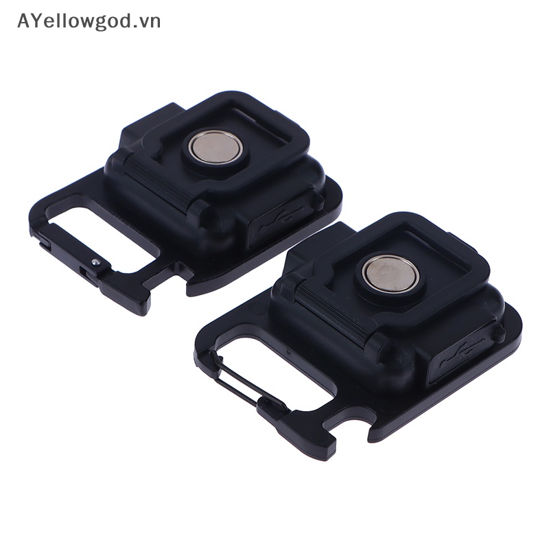 Ayellowgod outdoor multi-function mini flashlight có thể sạc lại leo núi di động keychain light ic work light vn