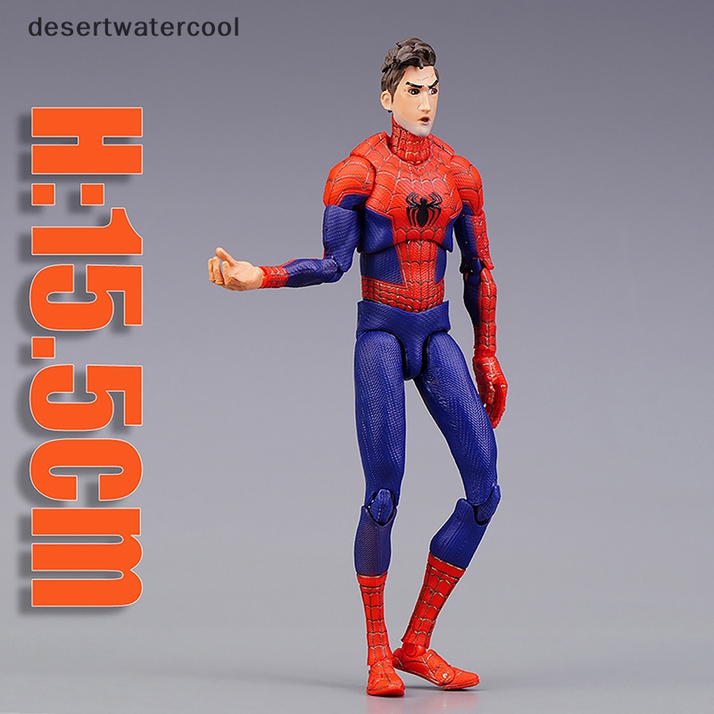 Devn sáng tạo chung búp bê di động spider-verse action sv song song vũ trụ béo peter parker spider man hình hành động đồ chơi mô hình martijn