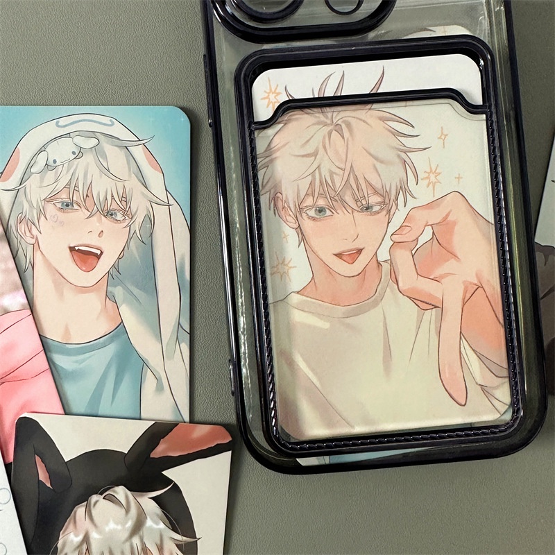 Yb2 8 cái anime jujutsu kaisen card fans bộ sưu tập gojo satoru card fans collection gift by2