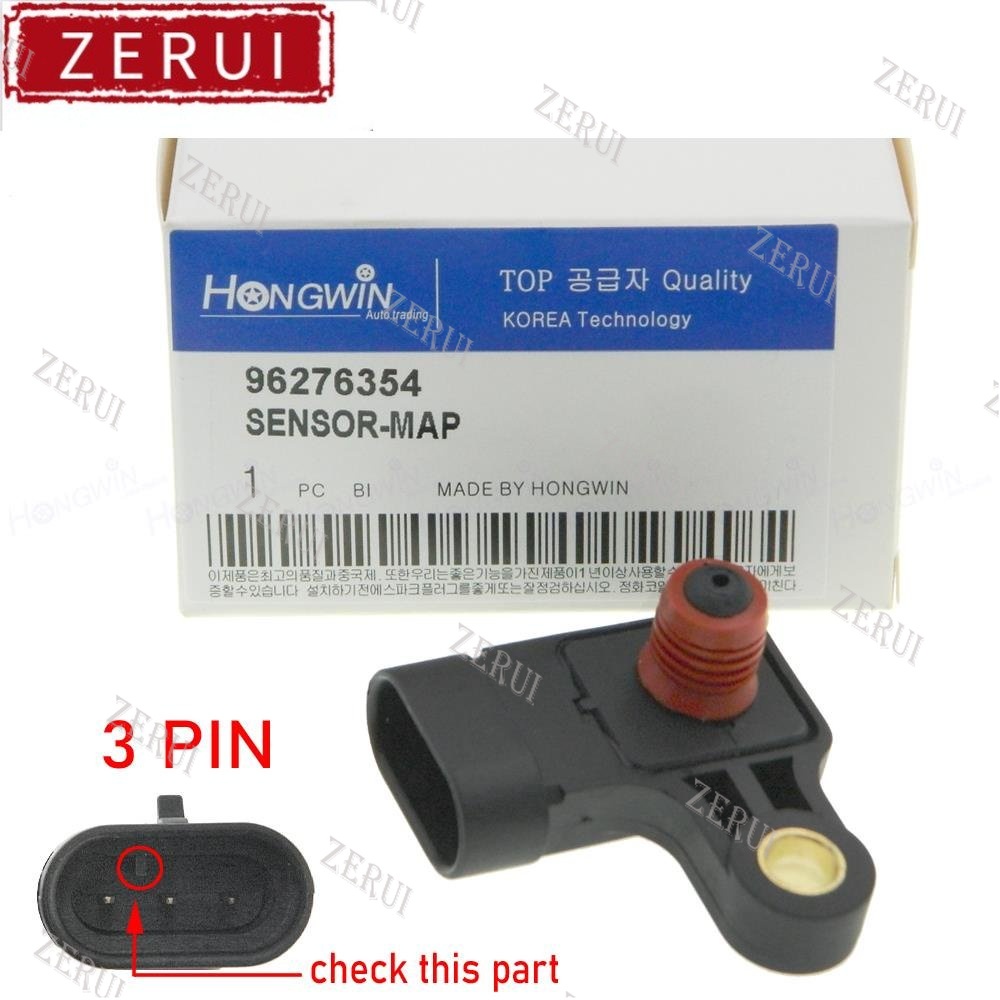 Phụ Kiện Chuyên Dụng Cho Xe Đạp ZR ZR 96276354 Cảm Biến Áp Suất Khí Nạp Cho Chevrolet Daewoo Lanos Leganza Nubiba Rezzo 1.6 1.8 2.0L