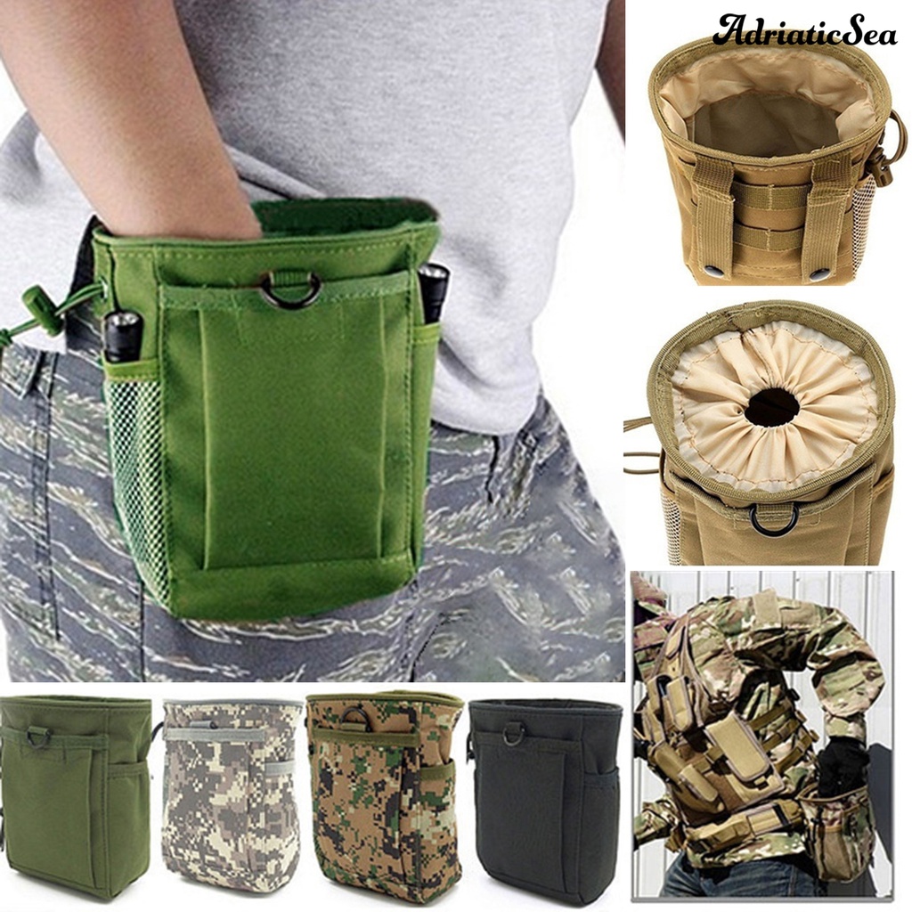 Ad-men cắm trại ngoài trời thắt lưng túi đựng điện thoại di động túi đựng thẻ dump drop pouch