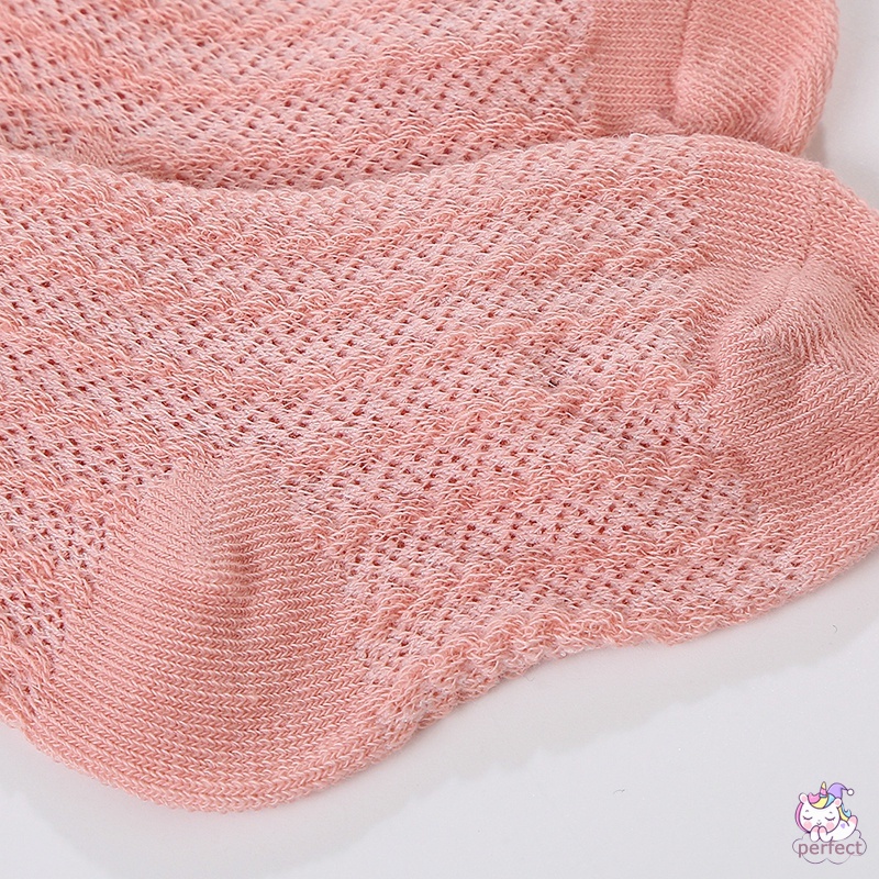 Baby socks for kids girl cotton soft anti-slip knitted socks for children girls bow tie princess socks mid-range socks