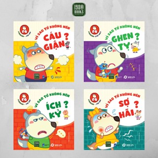  Sách - Combo 4 Cuốn Wolfoo EQ 