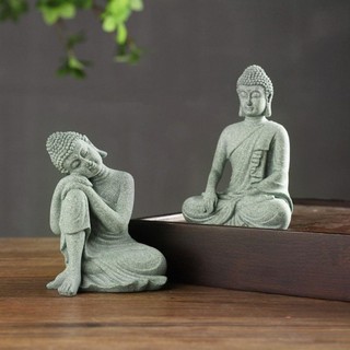 FASHYUNER Tượng Phật Đá Cá Trang Trí Bể Cá