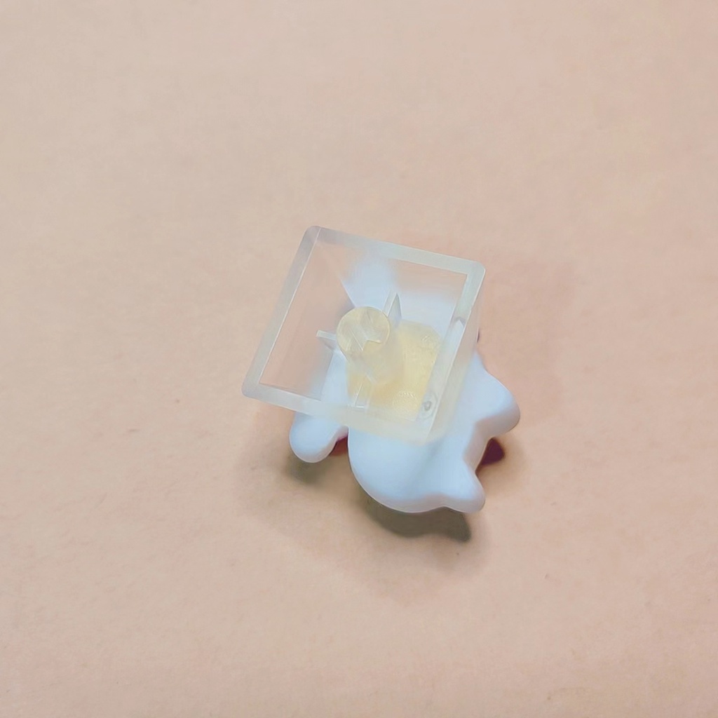 Ready stock 1 cái keycap dễ thương kitty mờ dễ thương thích hợp cho bàn phím cơ keycap wsll cyud