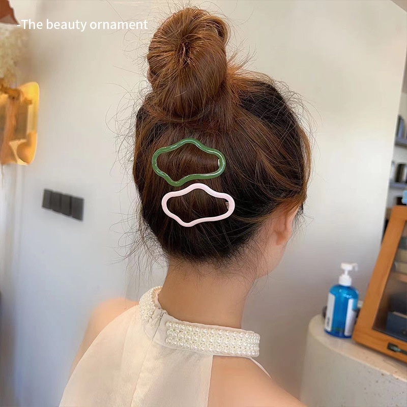 Kẹp Tóc Nữ Hình Đám Mây Rỗng Thời Trang 2023