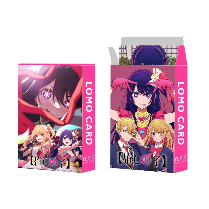 OSHI NO KO Photocard Hoshino Akuamarin Double Sided Lomo Card 60pcs/box