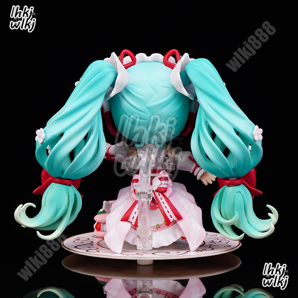 Hatsune miku nendoroid kỷ niệm 15 năm và ver. 1940 bánh dâu tây 1938 phiên bản q dễ thương 338 kagamine len mô hình búp bê 189 thay đổi khuôn mặt articulado hình hành động thần tượng ảo