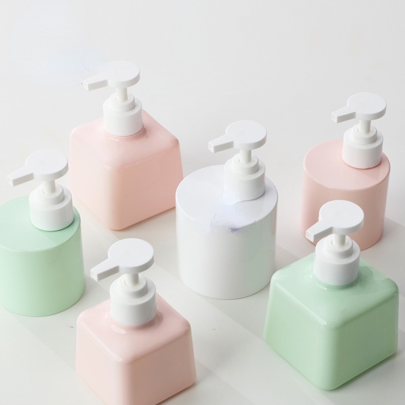 200ml / 300ml bơm lại chai kẹo màu sữa rửa mặt kem dưỡng da xà phòng lỏng dầu gội sữa tắm công cụ chăm sóc da