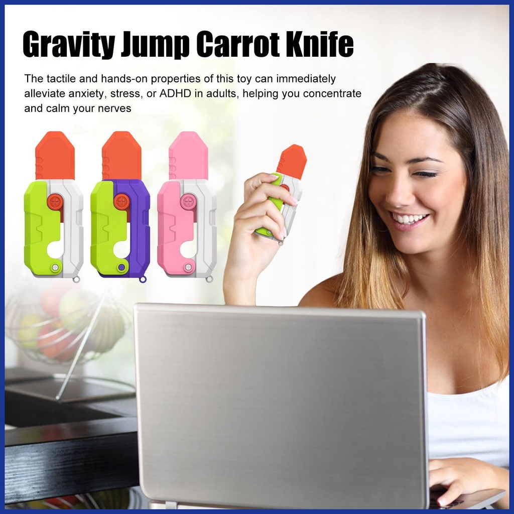 Đồ chơi cắt cà rốt gravity carrot cutter toy đồ chơi thần tài có thể gập lại có thể tái sử dụng đồ chơi giác quan cho du lịch quà tặng làm việc tại nhà aiavn