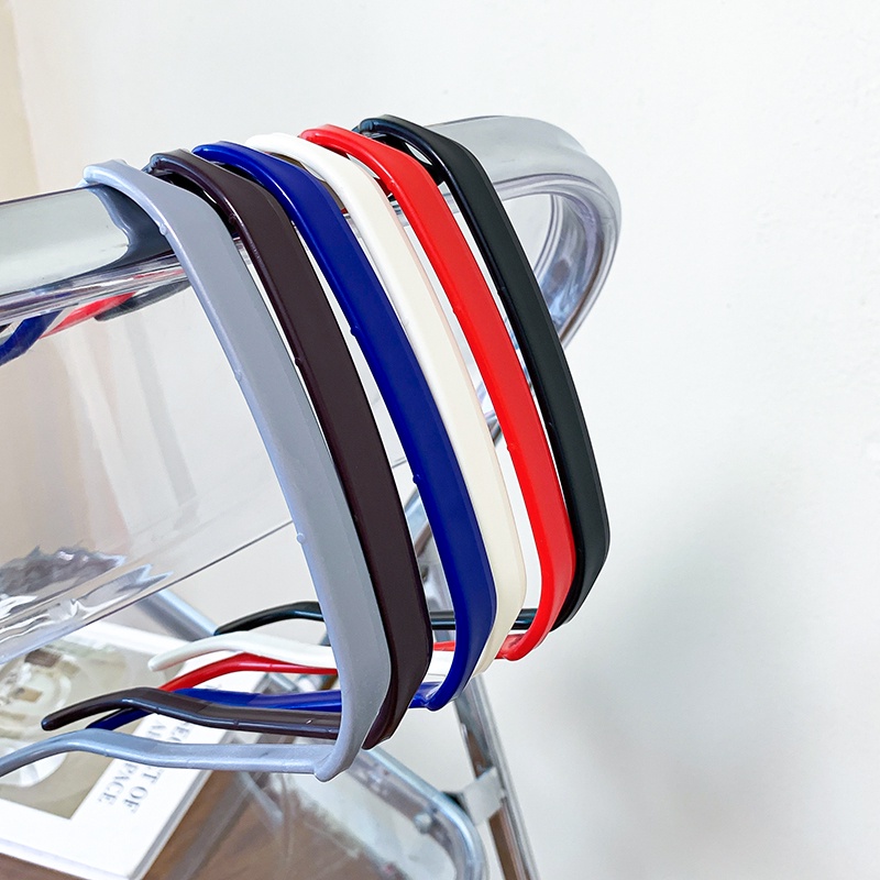 Băng Đô Cài Tóc Hình Vuông Tráng Gương Phong Cách Âu Mỹ Thời Trang Cho Nam Và Nữ