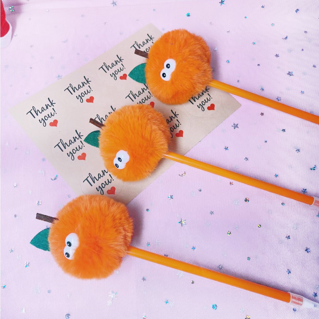 Cái bút màu cam dễ thương Bút sang trọng văn phòng phẩm sáng tạo quà  phần thưởng đồ dùng học sinh Văn phòng phẩm