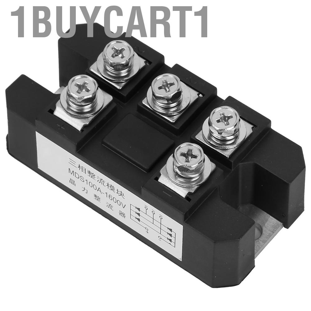 1buycart1 MDS-100A 1600V 5 Terminals 3 Phase Practical Full  Diode Rectifier