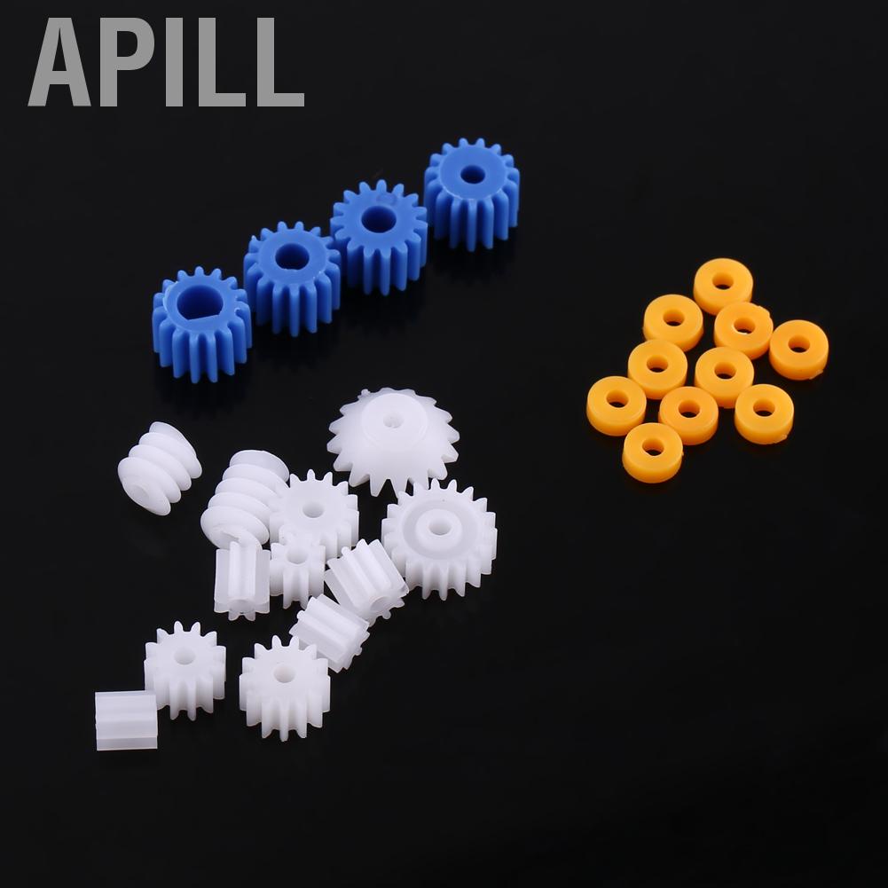Apill Shaft Gear Toy Accessories Spindle Worm Plastic Small