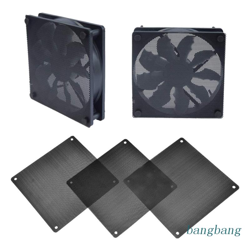 Bộ 5 Tấm Lọc Bằng PVC Chống Bụi Cho Quạt Tản Nhiệt Máy Tính 12x12cm 14x14cm 9x9cm 8x