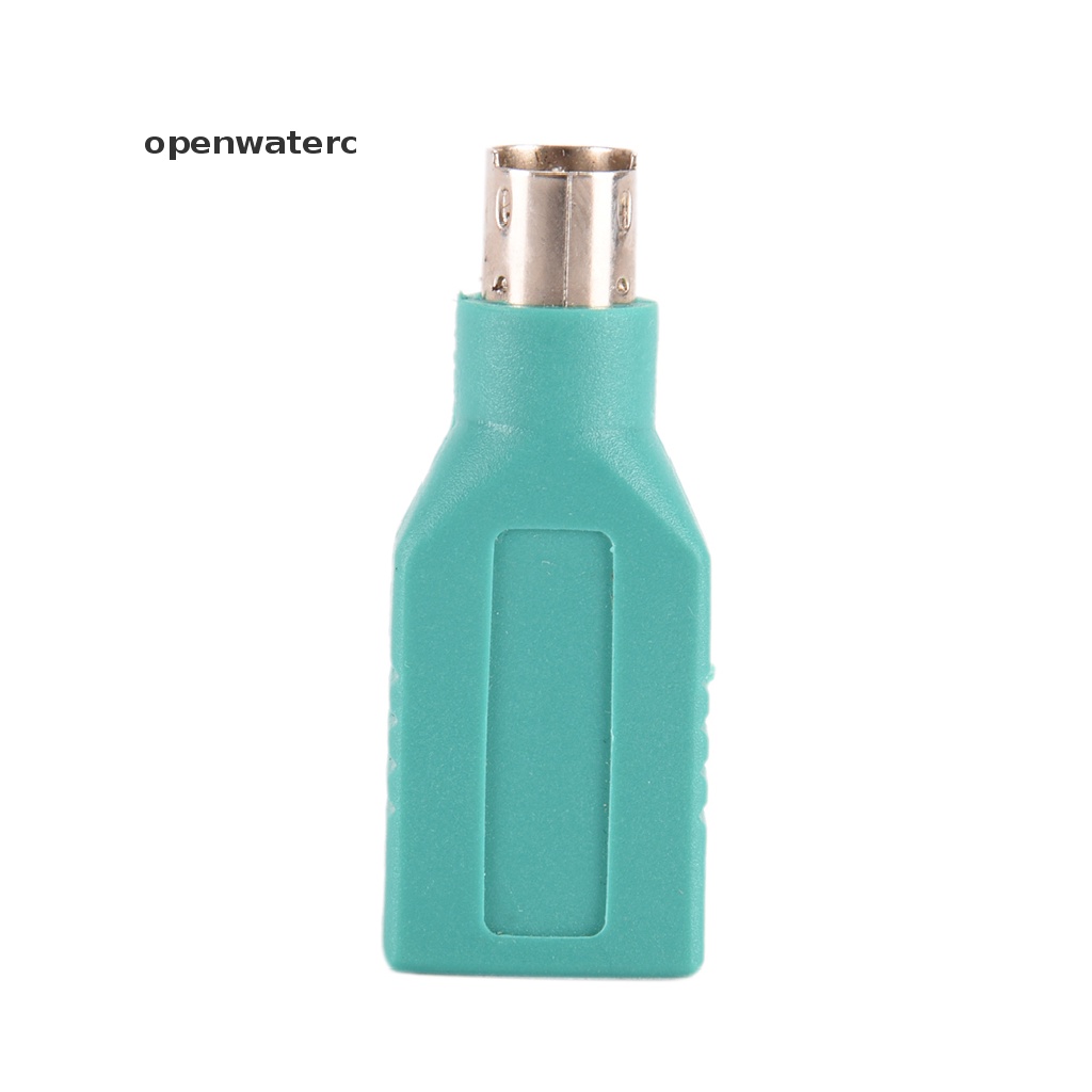 Set 2 Đầu Chuyển Đổi Từ Cổng Cắm USB Sang Cổng Cắm Cho PS2 Chuột Và Bàn Phím Máy Tính