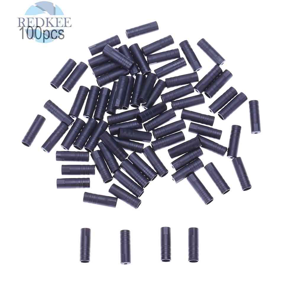 Set 100 Vỏ Bọc Dây Phanh Xe Đạp Bằng Nhôm