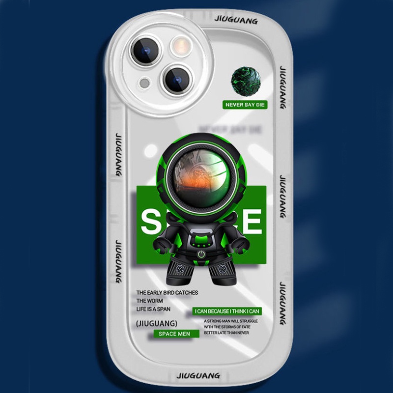Ốp Điện Thoại TPU Hình Phi Hành Gia Cho IPhone 14 Pro Max 13 11 12 Pro Max XS X XR SE 2020 6S 8 7 Plus