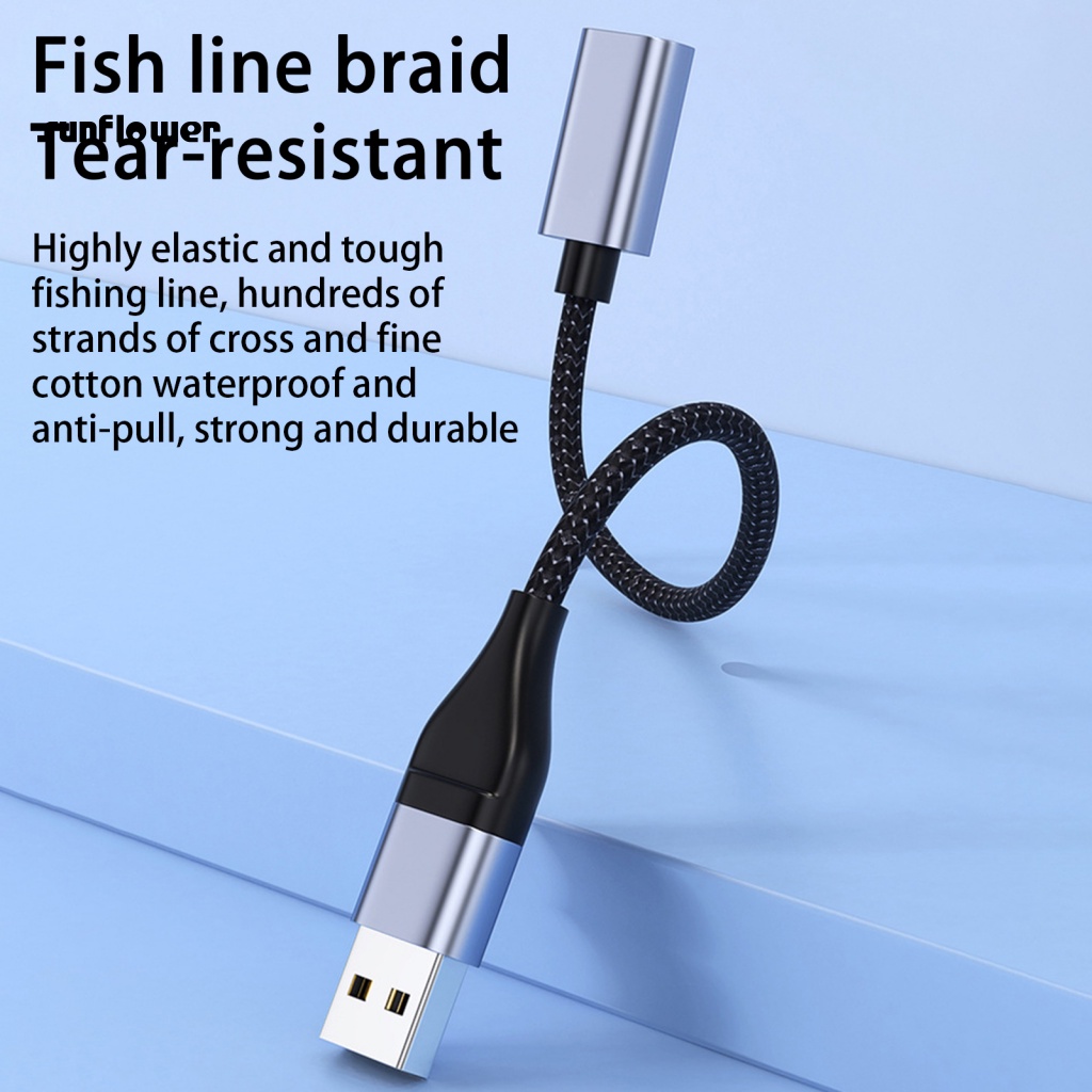 Dây cáp OTG LENOVO Type-C sang USB 2 trong 1 siêu nhẹ tiện dụng thích hợp cho máy tính