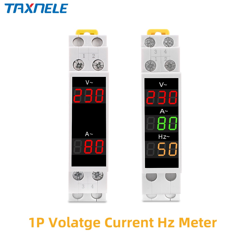 Đồng Hồ Đo Điện Áp 18mm AC 80-500V 220V 380V 100A