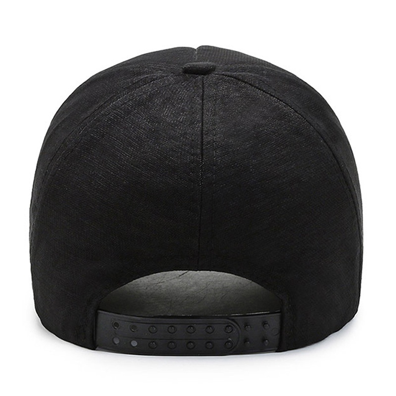 Mũ Lưỡi Trai Màu Đen Phối Dây Xích Phong Cách Hip Hop Thời Trang Mùa Hè Cho Nam Và Nữ