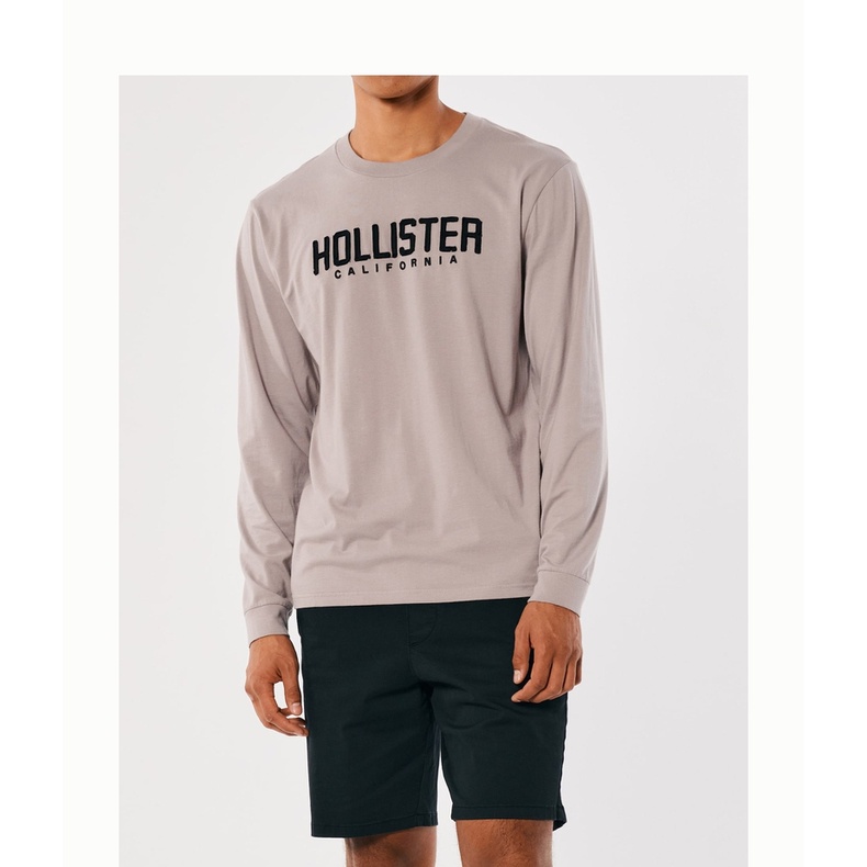 Áo Thun Dài Tay In logo Hollister Thiết Kế Thoải Mái Cho Nam 321616-1 ...
